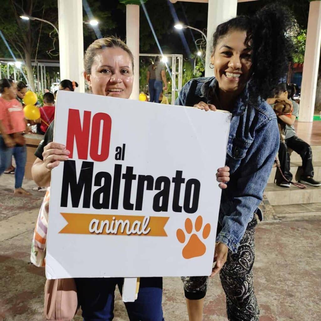 no al maltrato animal panama